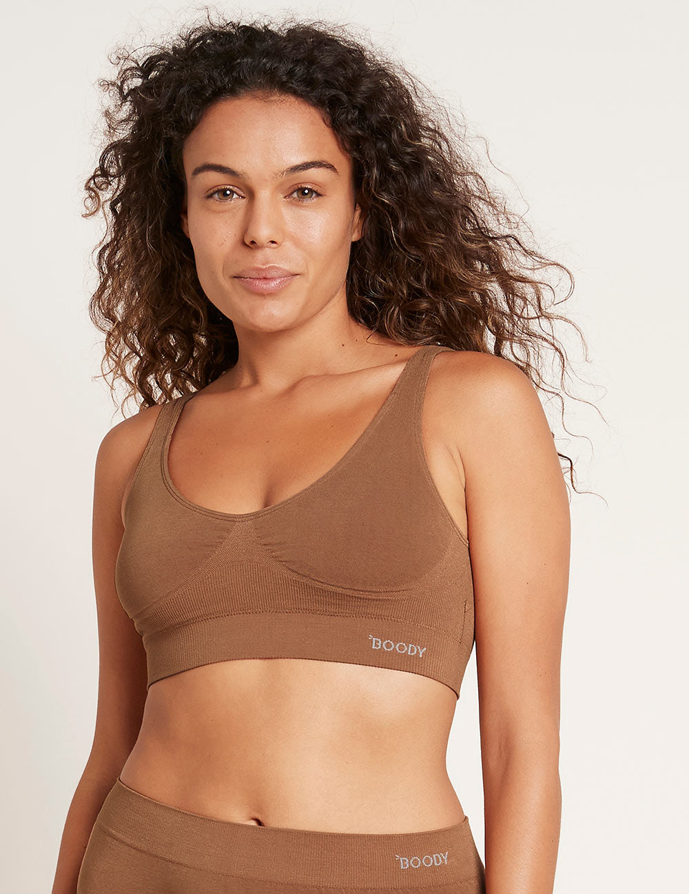 Seamfree Crop Bra - Maple