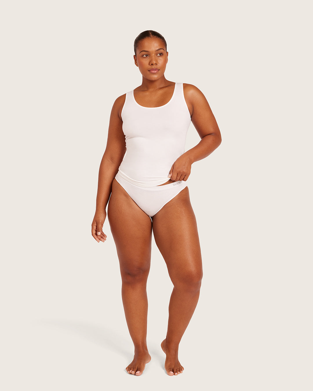 Base Layer Tank Top - White