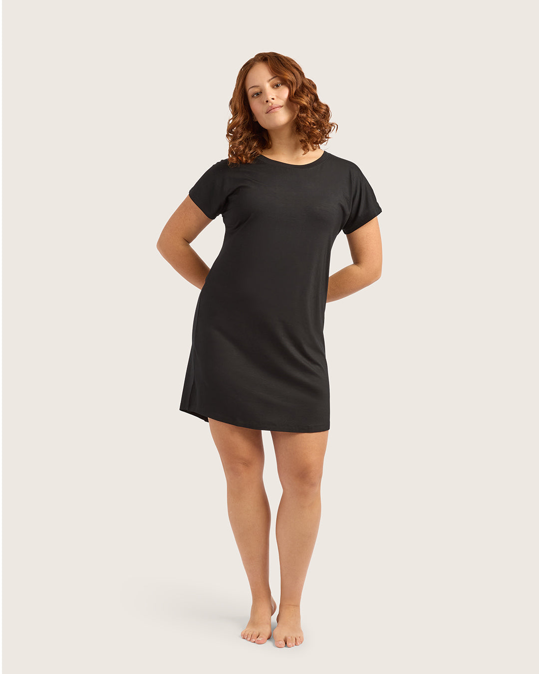 Goodnight Nightdress - Black