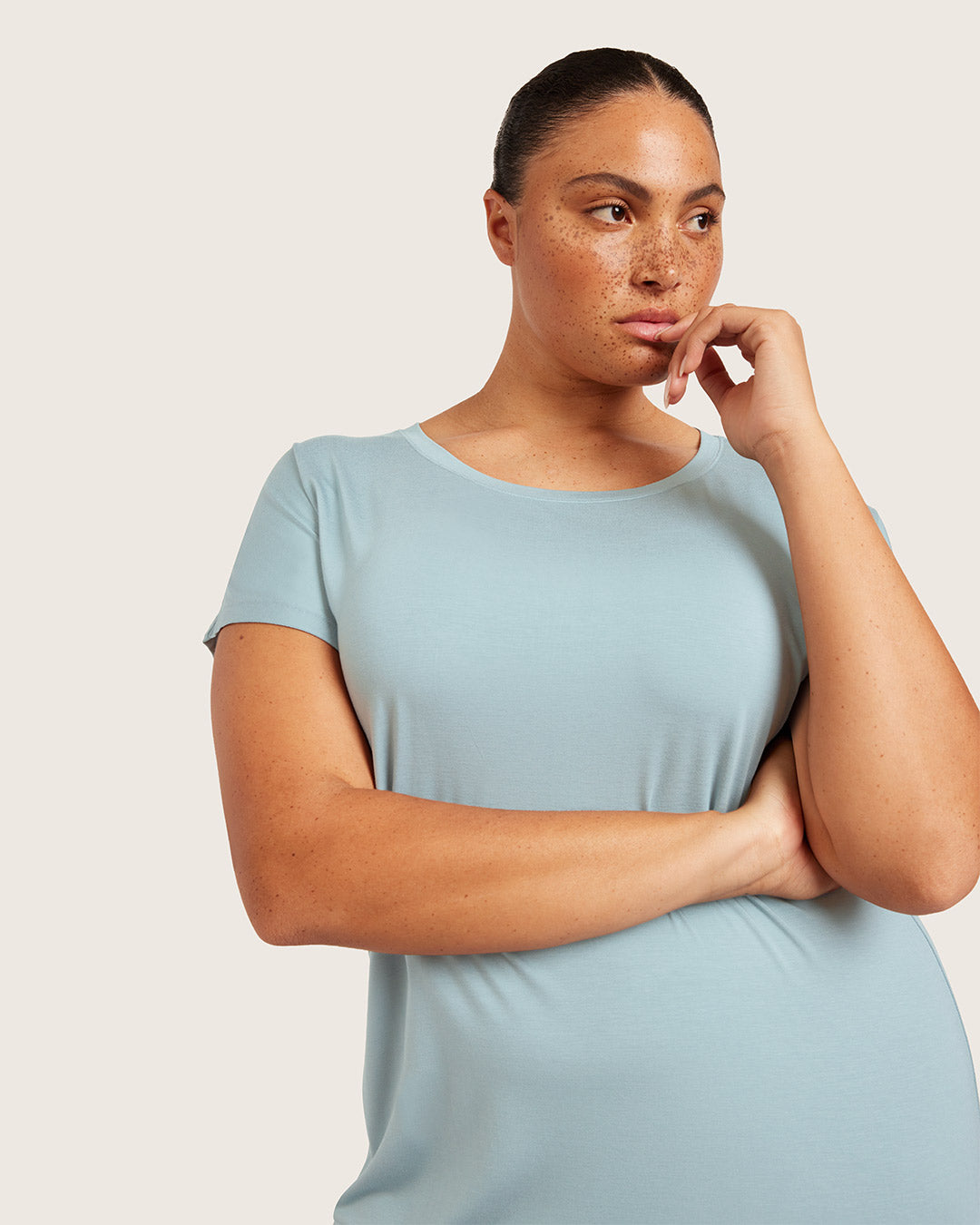 Goodnight Nightdress - Mineral Blue