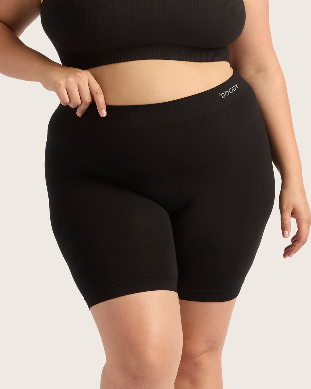 Seamfree Undershorts 6" - Black