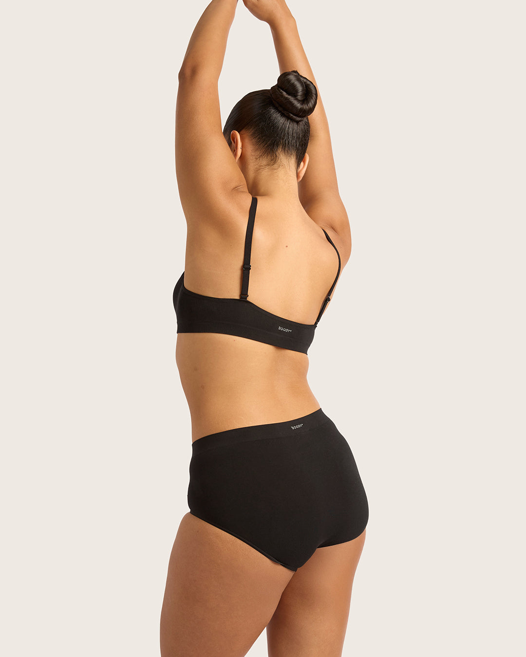 LYOLYTE Full Low Leg Briefs - Black