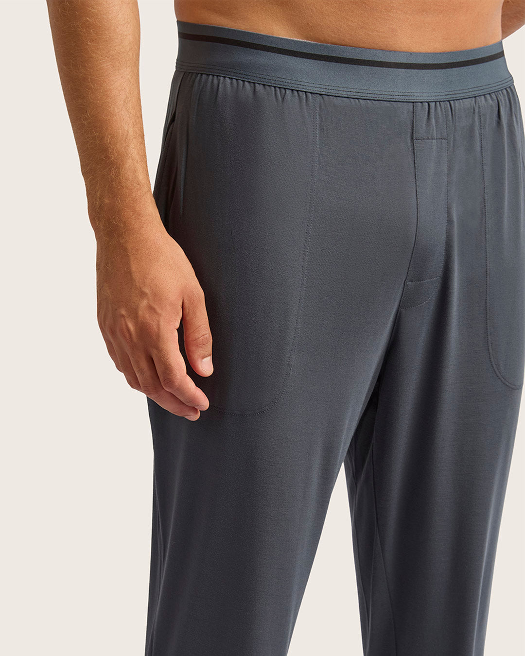Men's Cuffed Sleep Pants - Storm
