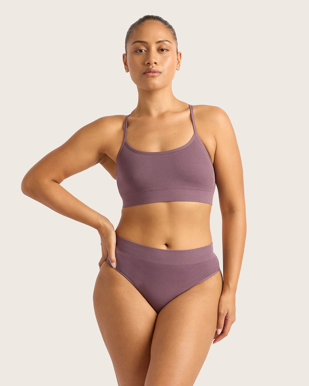 LYOLYTE High Waist G-String - Wisteria