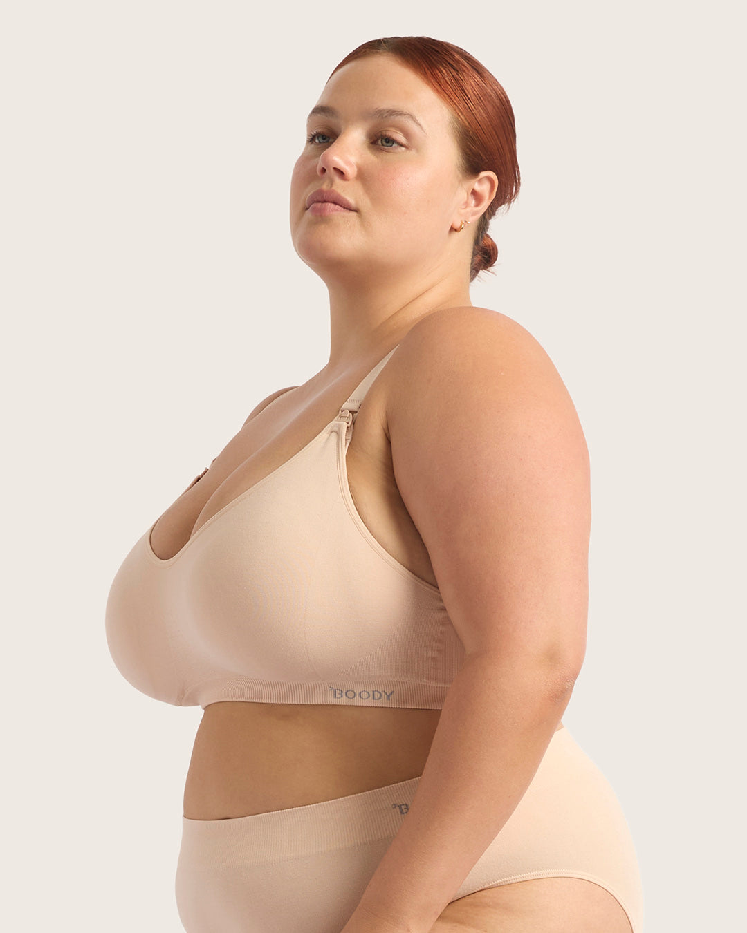 Wireless Maternity Bra - Shell