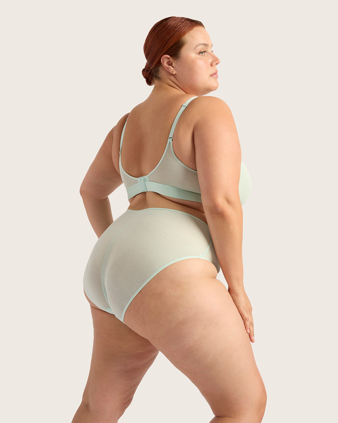 FreeMesh High-Cut Full Briefs - Mint