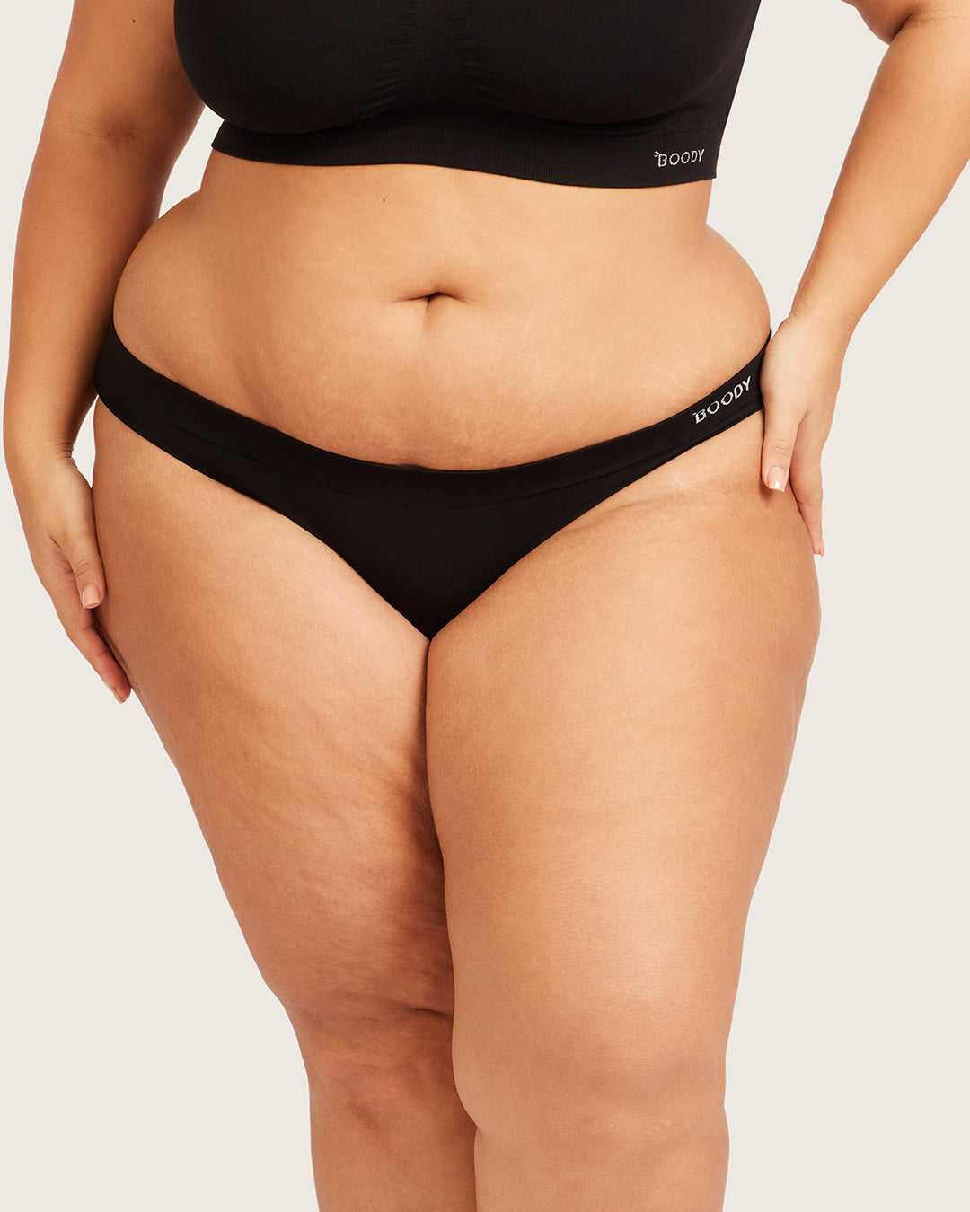 Period & Leak Proof - Classic Bikini - Light - Moderate - Black