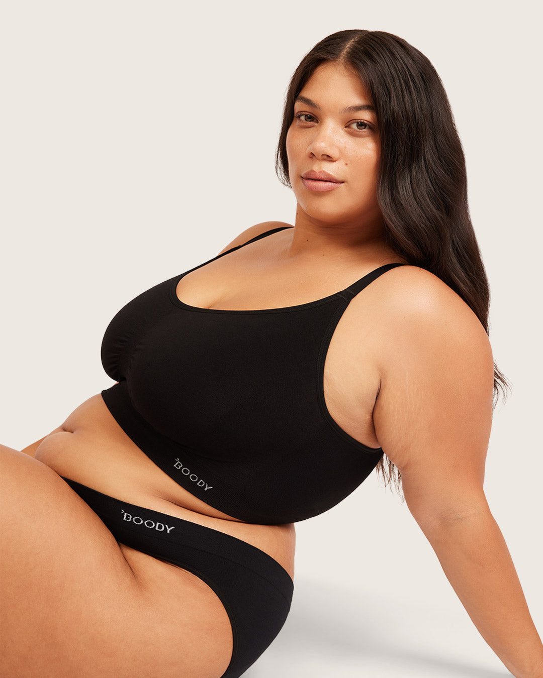 Period & Leak Proof - Hipster Bikini - Light - Black