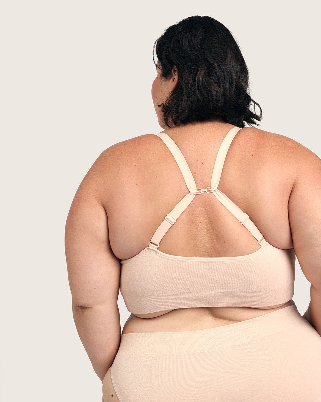 Wireless Full Bust T-Shirt Bra - Shell