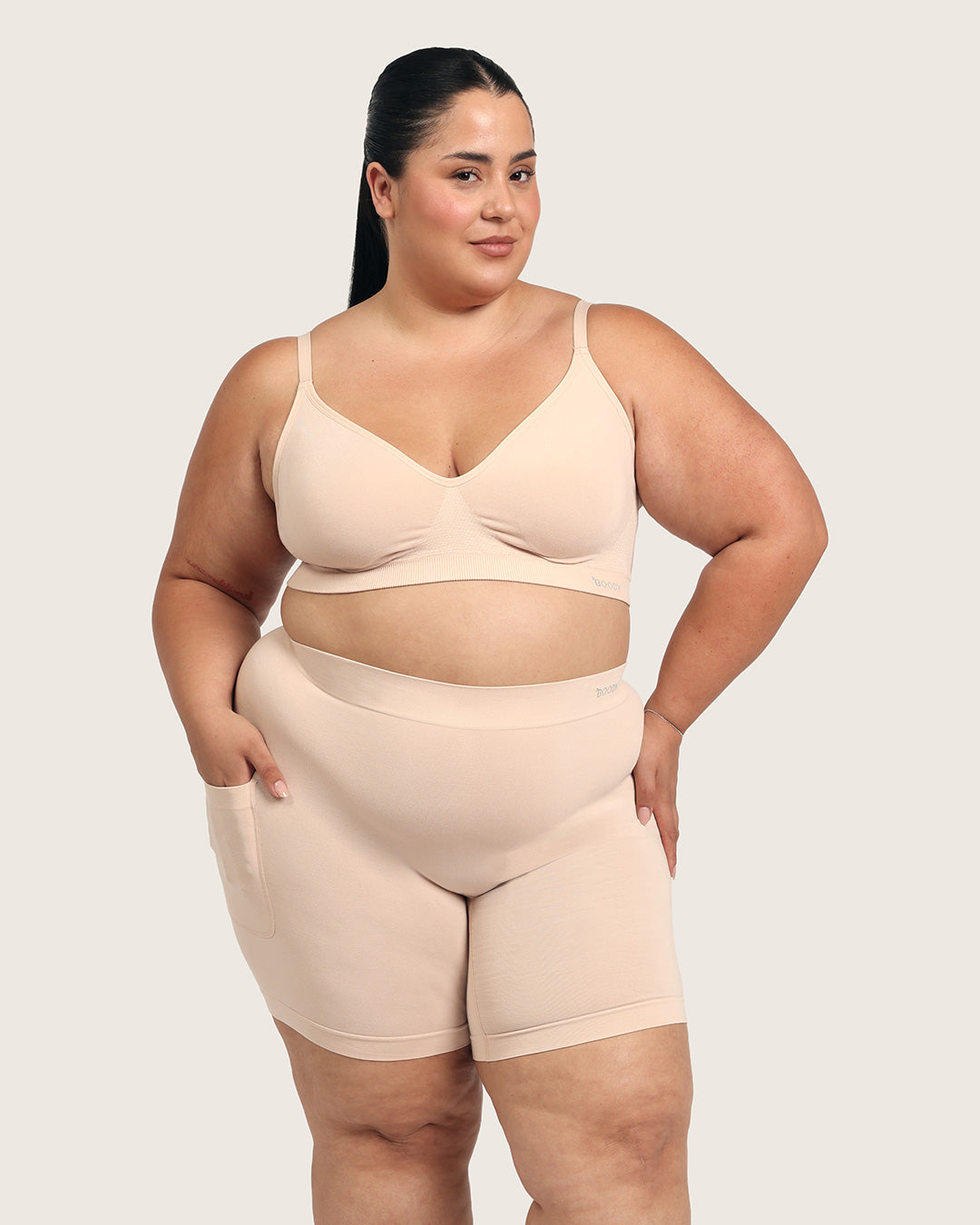 Seamfree Undershorts with Pocket 6" - Shell