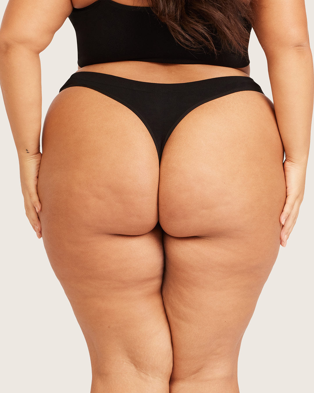 Period & Leak Proof - G-String - Light - Black