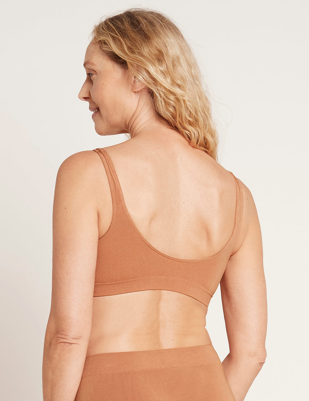 Seamfree Crop Bra - Dune