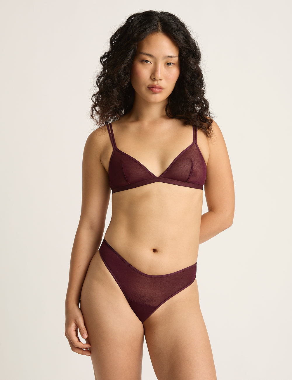 FreeMesh Triangle Bralette - Fig