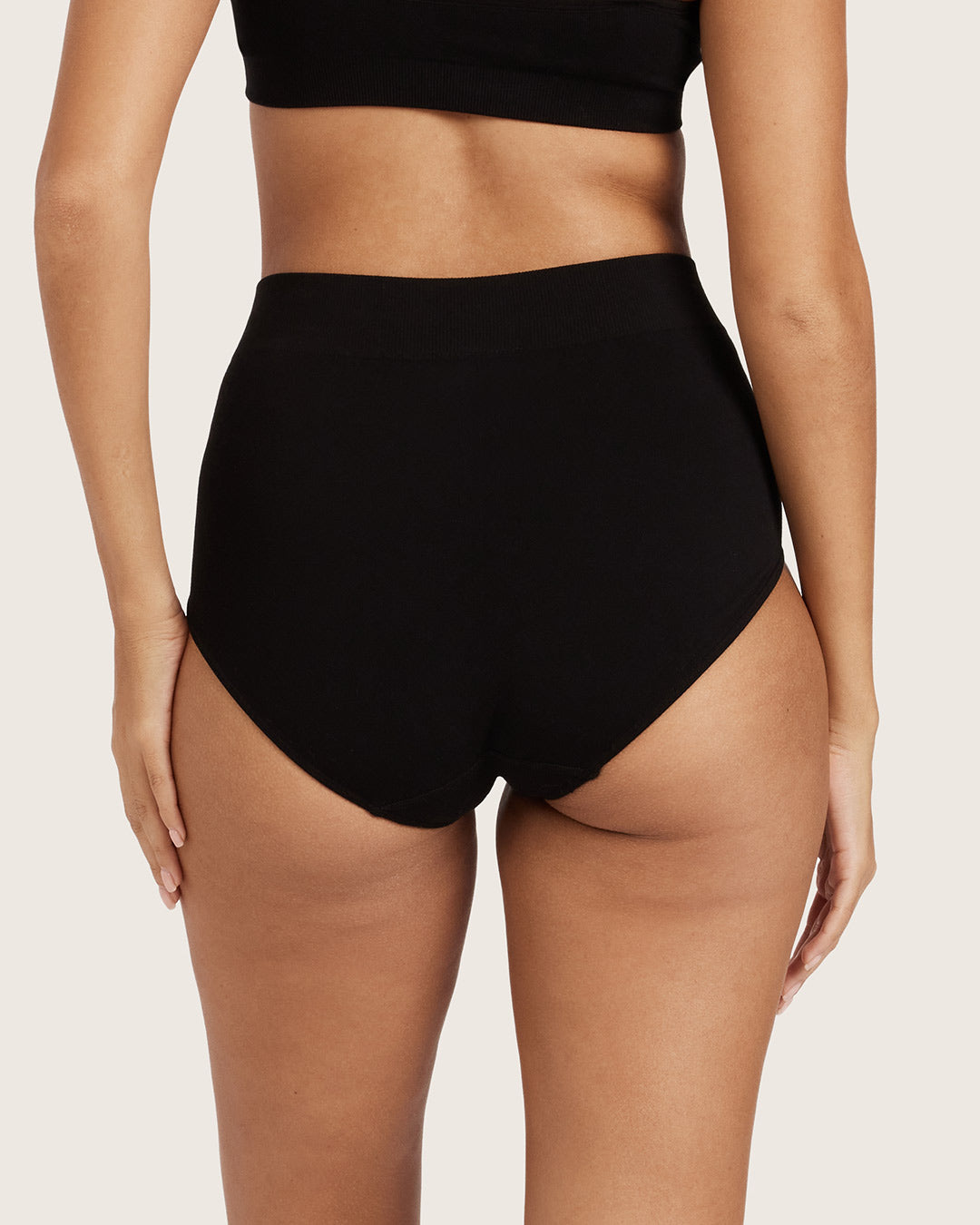 Full Coverage Briefs - Black