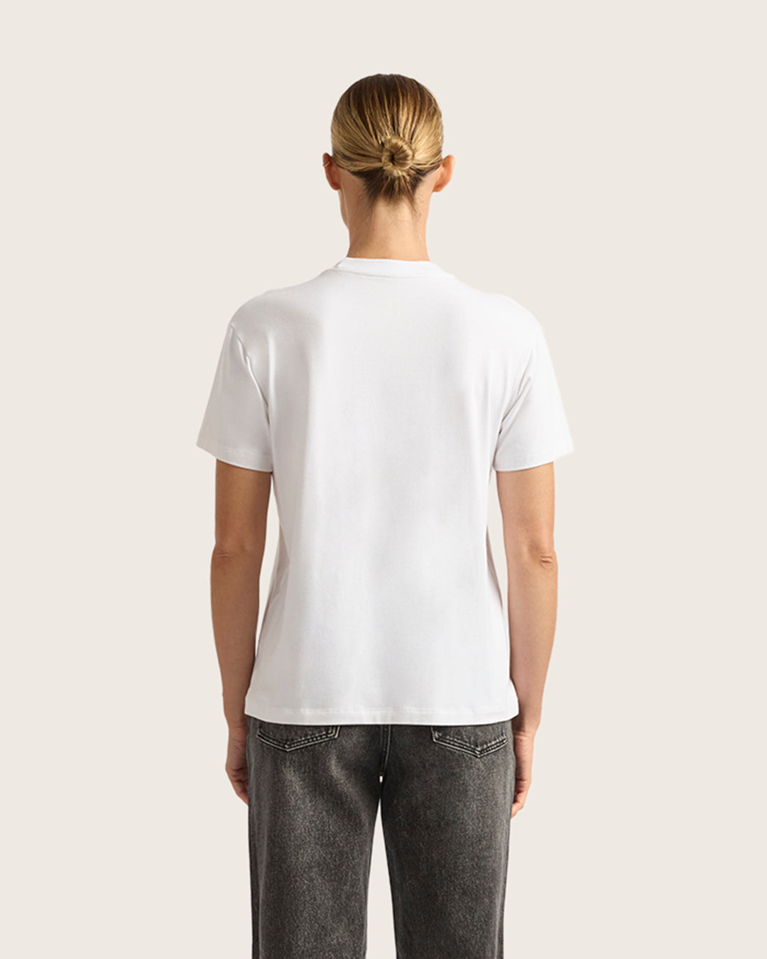 Women's Classic Crew Neck T-Shirt - White