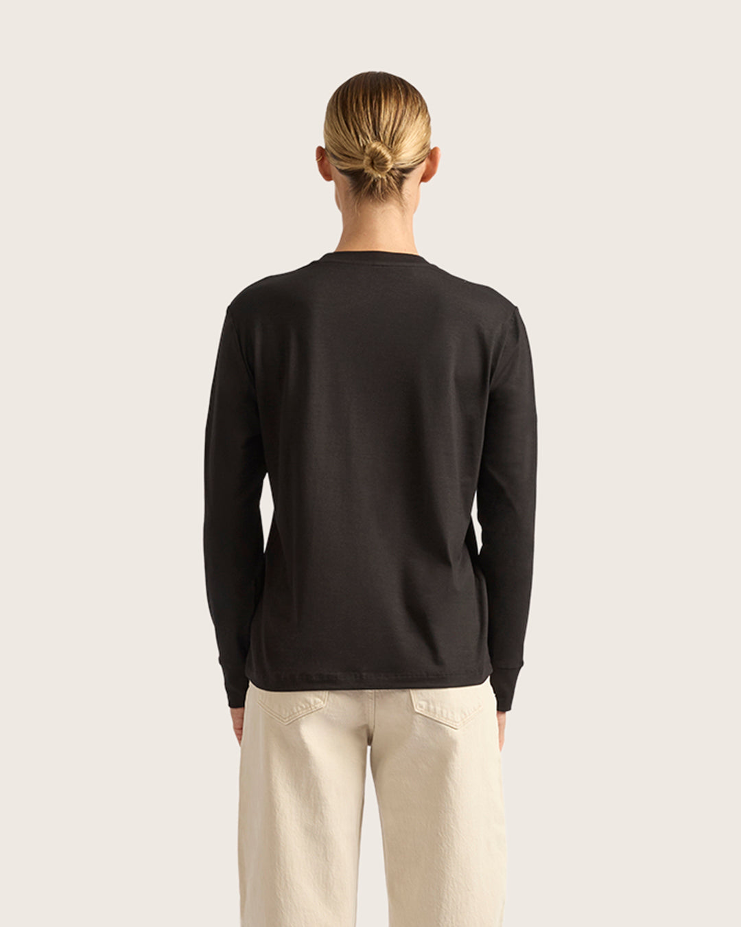 Women's Classic Long Sleeve T-Shirt - Black