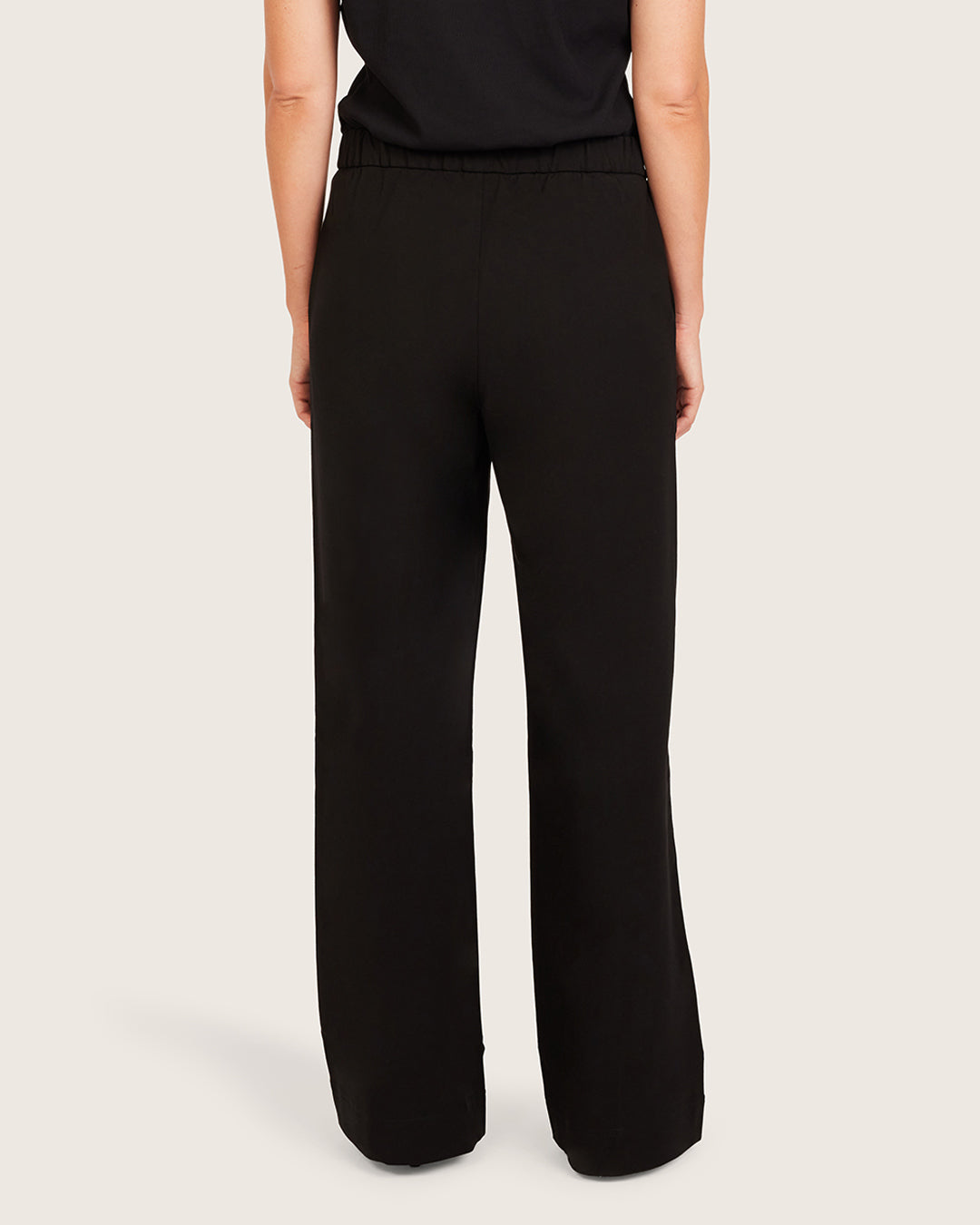 Relaxed Leg Pants - Regular - Black