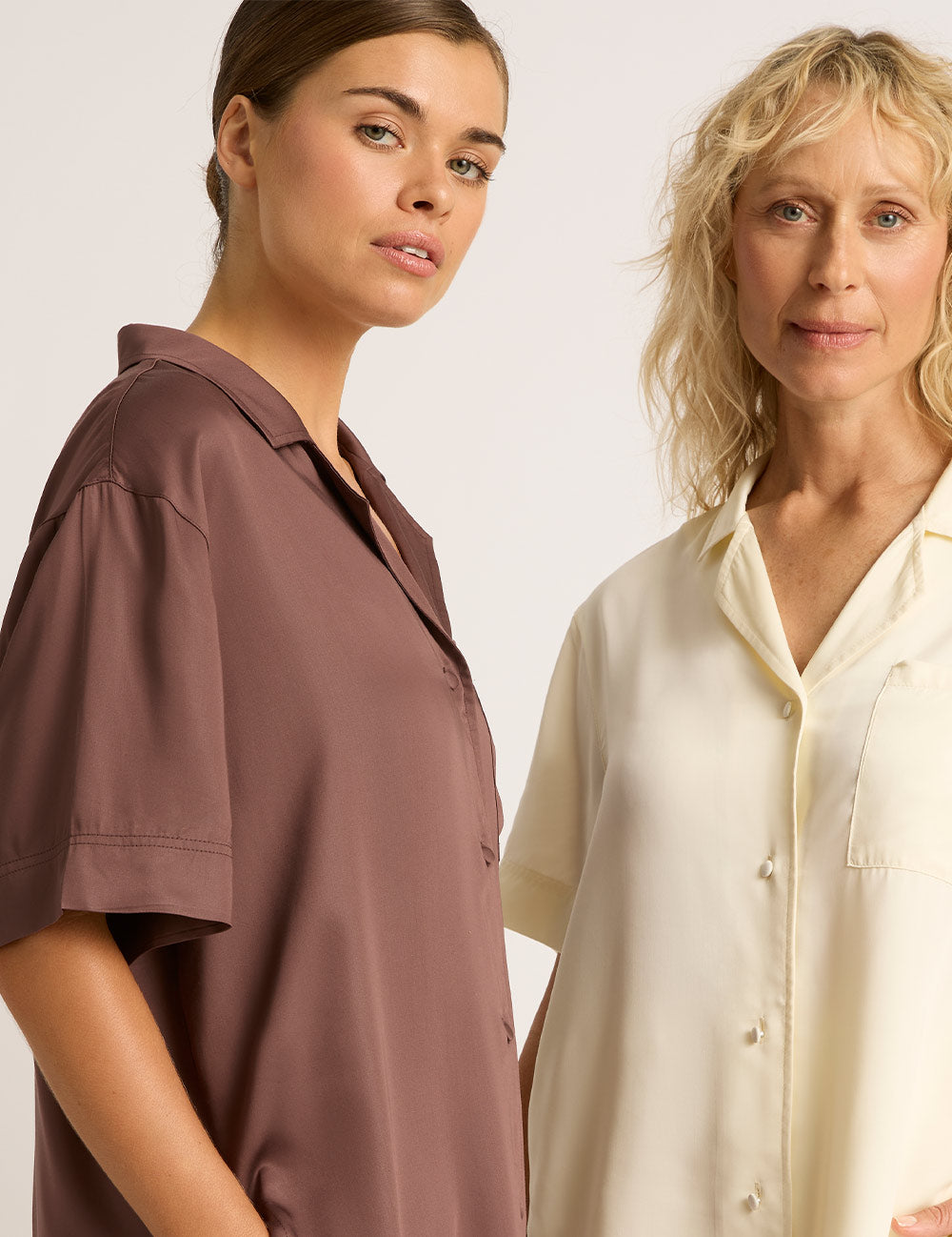 Vegan Silk Short Sleeve Shirt