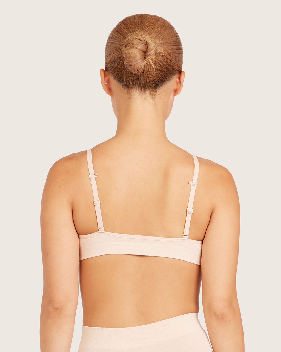 Wireless T-Shirt Bralette - Shell