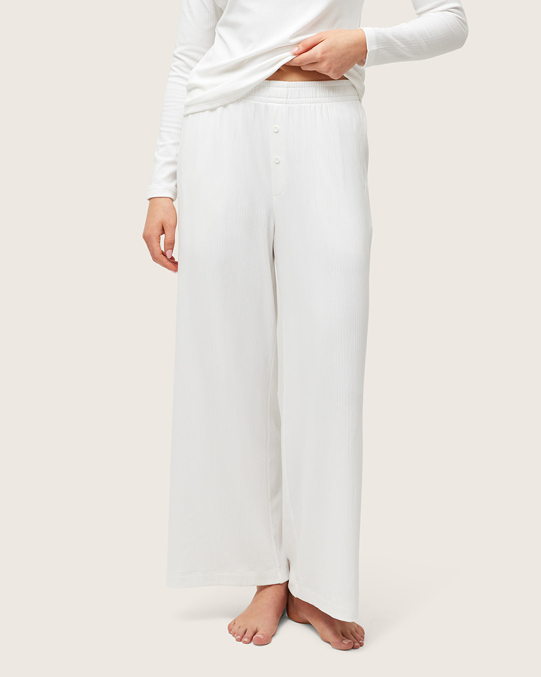Lounge Pants - Chalk White