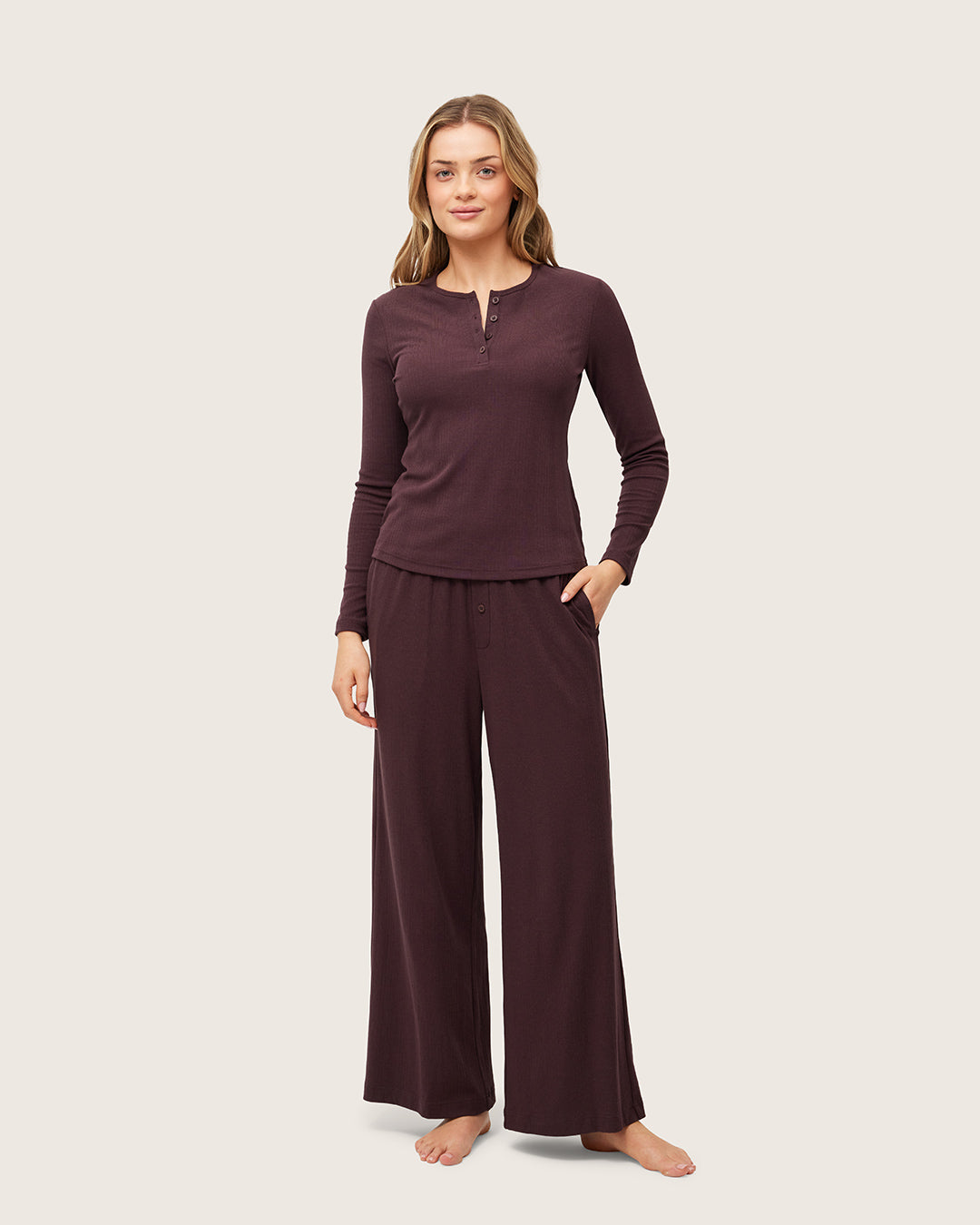Lounge Pants - Mulberry
