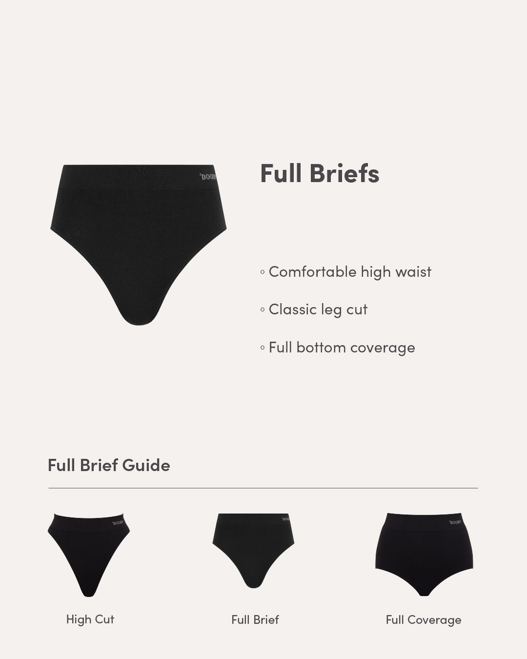 Full Briefs - Black