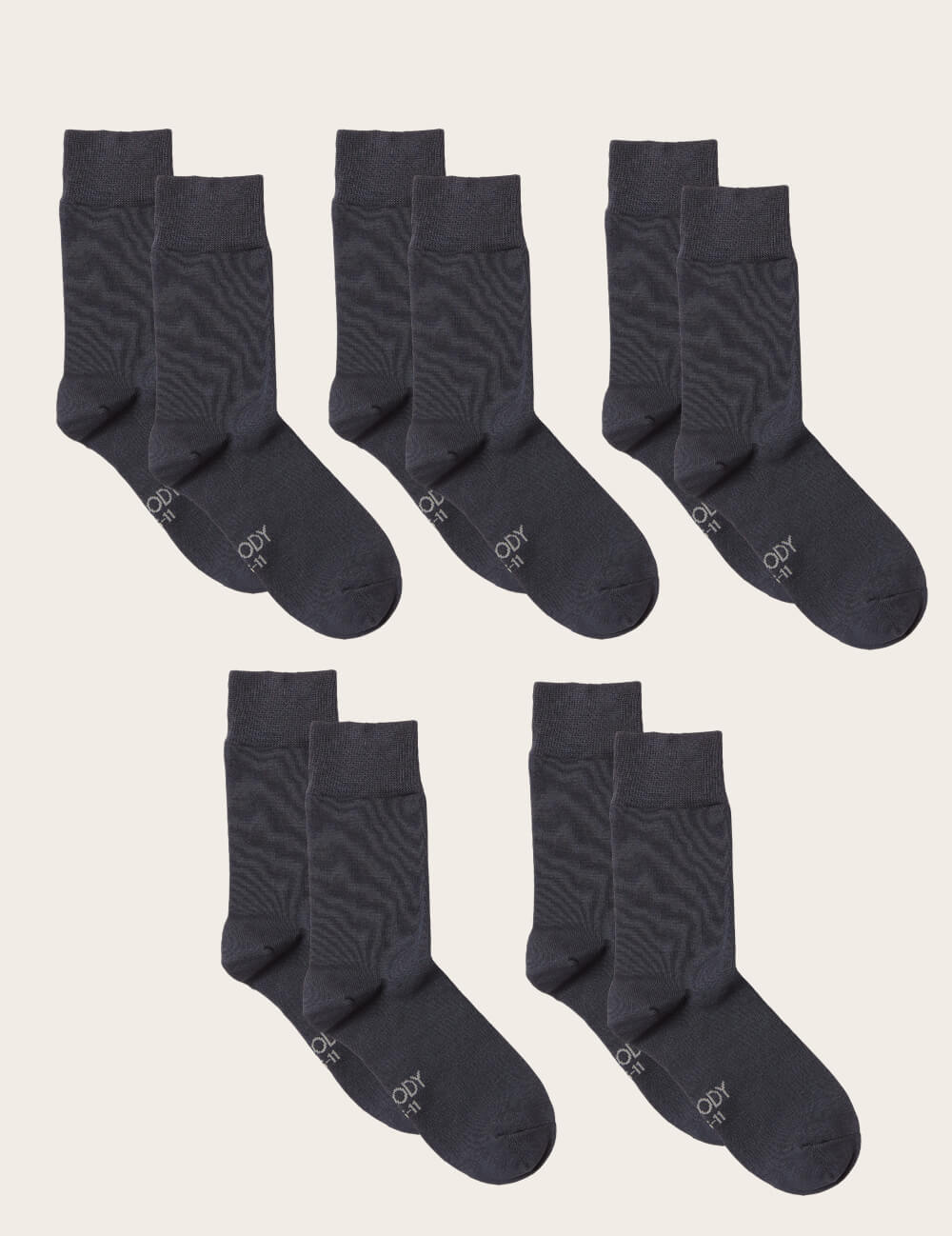 5-Pack Men's Everyday Crew Socks