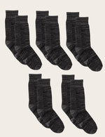 5-Pack Men's Crew Boot Socks